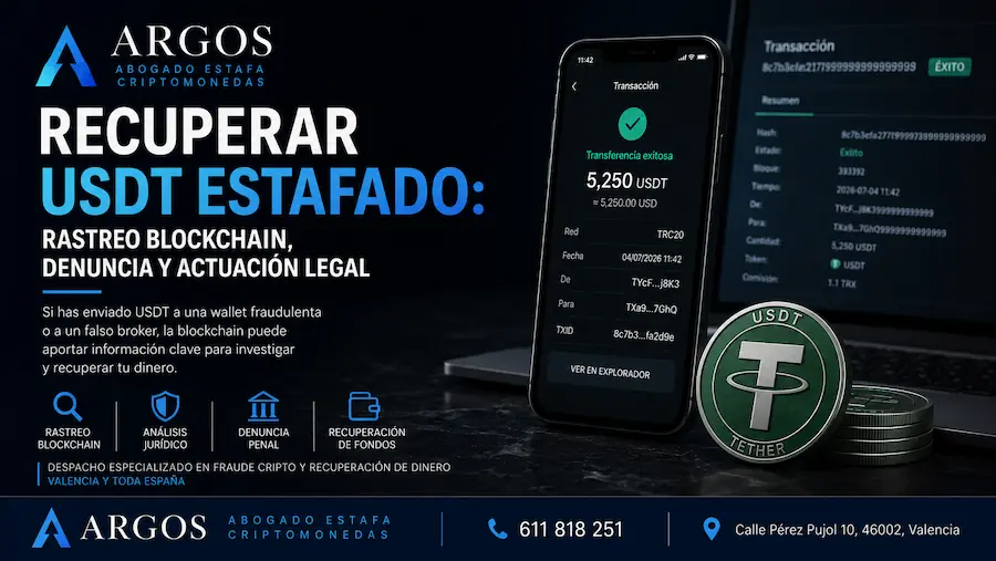 recuperar usdt estafado